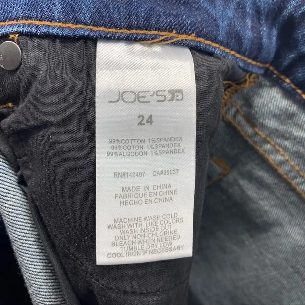 NEW Joe’s Jeans Bermuda Shorts With Cut Hems Sz 24